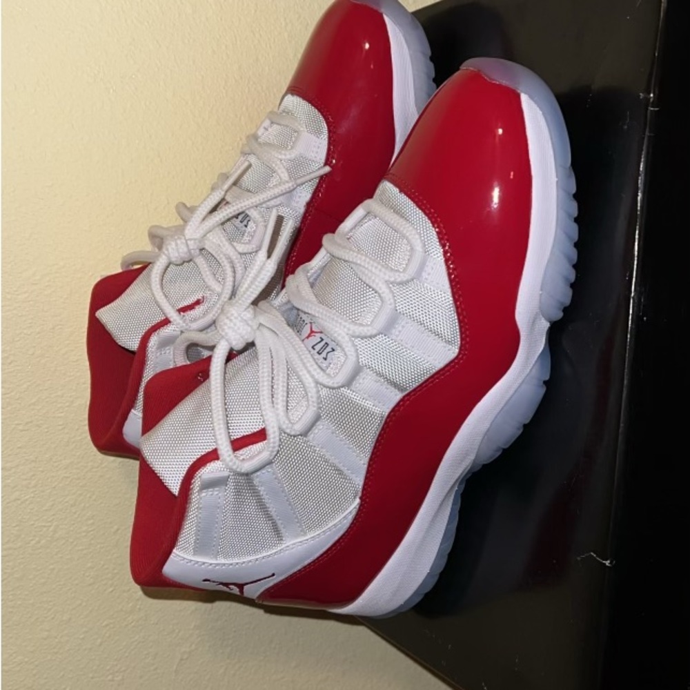 Jordan Cherry 11s (only worn twice)
Excellent condition